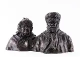 Les Époux Chapdelaine by Marc-Aurèle de Foy Suzor-Coté, Bronze, sold Aug 2023