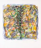 Poison Ivy" by Jean Paul Riopelle, 1976, Lithographie, sold Aug 2023
