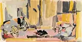 Sans titre by Fritz Brandtner, Aquarelle sur papier, sold Aug 2023