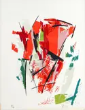 Sans titre by Marcelle Ferron, Lithographie, sold Aug 2023