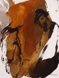 Le retour de Don Quichotte by Léon Parent Basque, Aquarelle, sold Jun 2023