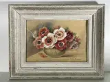 Nature morte au bouquet de fleurs by Madeleine Renaud, Aquarelle sur papier, sold May 2022