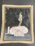 Jeune homme en Amour, [19]88 by Michael Roberts, Sérigraphie sur toile, rehaussée à la gouache, sold Feb 2022