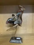 Danseuse by Yves Lohe, Épreuve en bronze et verre, sold Dec 2021