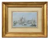 Vue de l’église du Rédempteur sur la Giudecca by Giacomo Guardi, Gouache, sold Nov 2025