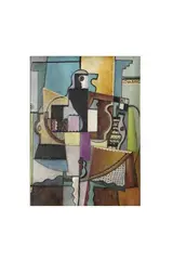 Composition abstrait by Vera Pestel, 1923, Collage, sold Oct 2025