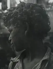 Portrait d’un jeune garçon, c. 1950 by Daniel Gremi, Tirage argentique d’époque, monté sur carton, crédit du photographe sur le montage, sold Mar 2025