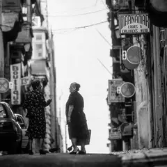 La Valette, Malte by José Nicolas, 1998, Tirage argentique, légendé et signé au dos par le photographe, sold Feb 2025