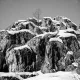 Rochers de la vallée de Névaches, le Briançonnais, Hautes-Alpes by José Nicolas, 2015, Tirage Fine Art, légendé et signé au dos par le photographe, sold Feb 2025