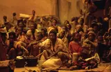 Réfugiés à Mogadiscio, Somalie by José Nicolas, 1992, Tirage en subligraphie, légendé et signé au dos par le photographe, sold Feb 2025