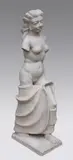 Femme au drapé by Lucile Passavant, Terre cuite originale signée, sold Oct 2017