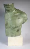 Asclépios by Igor Mitoraj, Epreuve en bronze à patine vert nuancé, sold Oct 2017