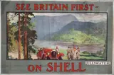 See Britan first on Shell. Ullswater by Charles Fouqueray, Affiche lithographique en couleurs signée dans la planche, sold May 2017