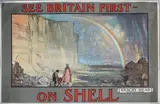 See Britan first on Shell. Beachy head - Eastbourn by Charles Fouqueray, Affiche lithographique en couleurs signée dans la planche, sold May 2017