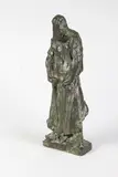 Le Puddler à la Tenaille by Jules Dalou, Epreuve en bronze patine brun vert nuancé, sold Dec 2016