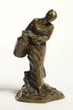 La porteuse de lait by Jules Dalou, Epreuve en bronze à patine brun clair nuancé, sold Dec 2016