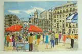 Marseille - Vieux port, quais pris de R. de Rome" by Roland Hamon, 1971, Aquarelle située en bas à gauche, sold Feb 2010