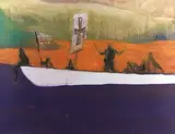 Canoe by Peter Doig, 2008, Lithographie sur papier, sold Jun 2025