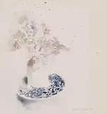 Still Life with Flowers by Molly Joan Lamb Bobak, watercolour on paper, sold Jun 2023
