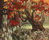 B.C. Maples, Autumn by Paul Rand, oil on canvas, sold May 2023