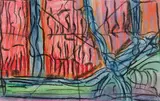 Sans titre by Jean Paul Riopelle, 1976, pastel on paper, sold May 2023