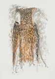Hibou IV by Jean Paul Riopelle, lithograph on paper, sold May 2023