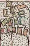 Sans titre by Jean Paul Riopelle, pastel on paper, sold May 2023