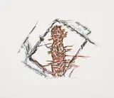 Totem by Jean Paul Riopelle, lithograph on paper, sold May 2023