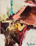 Sans titre by Marcelle Ferron, 1961, oil on canvas, sold May 2023