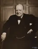 Churchill by Yousuf Karsh, gelatin silver print, sold May 2023