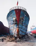 Shipyard #20, Qili Port, Zhejiang Province, China by Edward Burtynsky, digital chromogenic print, sold May 2023