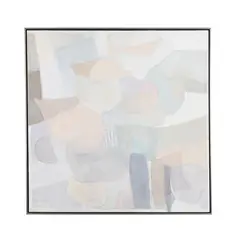 Abstract Composition by Edith London, Oil on canvas, sold Jul 2025
