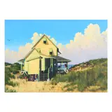Nag's Head Cottage by Danny Robinette, Mixed media on heavyweight Arches paper, sold Jul 2025