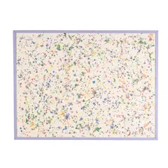 Polychrome Splatter by Sam Ezell, Oil on canvas, sold Jul 2025