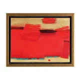 Petite Jewel I by Nancy Tuttle May, Oil and metallic paint on canvas, sold Jul 2025