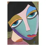 Understanding by Valeria Emets, Pastel on paper, sold Jul 2025