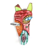 Creature Mask by Bill Hickman, Contemporary, sold Jul 2025