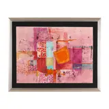 Untitled Abstract by Peter Graham Webber, Oil on board, sold Jul 2025