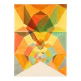 Threshold of Effulgence by John Hiigli, Transparent oil on canvas, sold Jul 2025