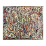 Dancing Model No. 4 (Cindy in Nine Movements) by Herbert Art, Oil on canvas, sold Jul 2025