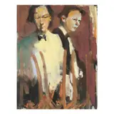 End of the Day by Jody dePew McLeane, Oil pastel on paper, sold Jul 2025