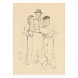 Chicken Exam by Norman Rockwell, Lithograph on paper, sold Jul 2025