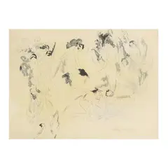 Recurrence by Arthur Bowen Davies, Lithograph, sold Jul 2025