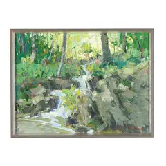 Woodland Creek by David A. Williams, Oil on canvas, sold Jul 2025