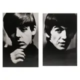 Two Photographs of Members of The Beatles by Shahrokh Hatami, (2) black and white photographs, sold Jul 2025