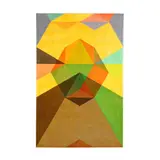Celestial Aureolin by John Hiigli, Transparent oil on canvas, sold Jul 2025