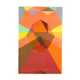 Celestial Coral by John Hiigli, Transparent oil on canvas, sold Jul 2025