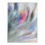 Abstract Composition by Jane Lawton Baldridge, Acrylic on canvas, sold Jul 2025