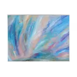 Abstract Composition by Jane Lawton Baldridge, Acrylic on canvas, sold Jul 2025
