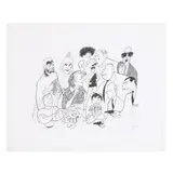 Nick at Night by Al Hirschfeld, Lithograph, sold Jul 2025